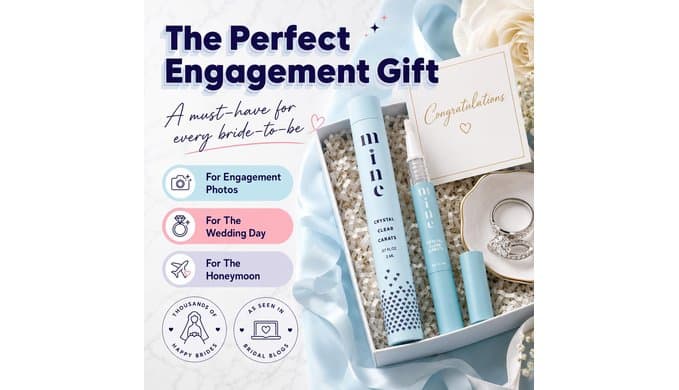 Diamond Ring Cleaner Pen, Diamond Cleaner for Rings and Jewelry for Brides thumbnail 3