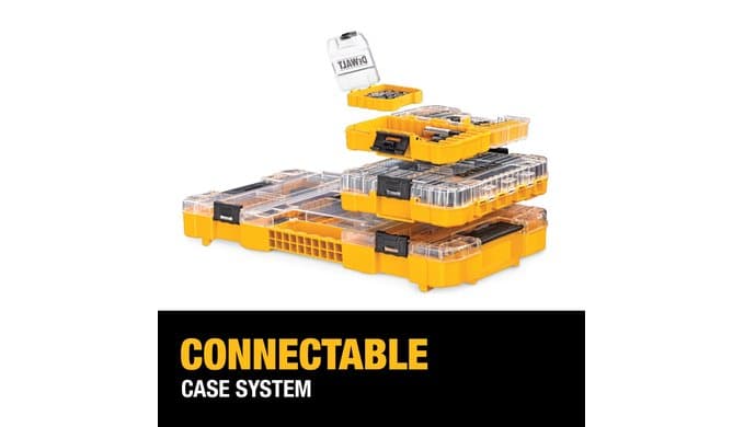 DEWALT Screwdriver Bit Set with Tough Case, 45-Piece (DW2166), Grey/Silver Screwdriving Set with Tough Case thumbnail 5