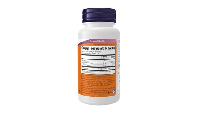 Now Supplements, D-Mannose 500 mg, Healthy Urinary Tract*, 60 Veg Caps thumbnail 2