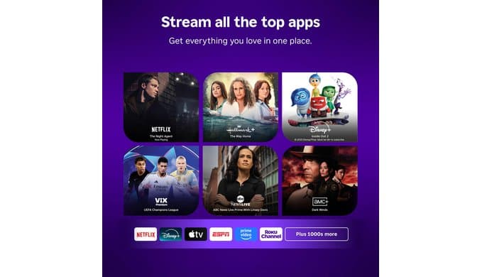 Roku 32-Inch Select Series Smart TV 2026-1080p Full HD TV - RokuTV thumbnail 4
