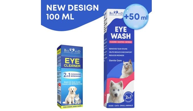 Dog Eye Drops & Eye Infection Treatment for Dogs and Cats – Soothe Infection & Allergy, Relieve Dry Eyes & Pink Eye, Pet Tear Stain Wash & Cleaner - Kitten Eye Drops for Discharge, Eye Rinse & Flush thumbnail 5