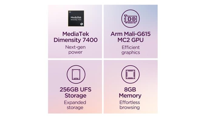Lenovo Tab Plus Gen 2 - Entertainment Tablet and Clear Case - 12.1″ 2.5K IPS Touch Display - 120Hz - MediaTek Dimensity 7400 CPU - 8GB Memory - 256GB UFS Storage - Integrated Arm Mali-G615 MC2 GPU thumbnail 2