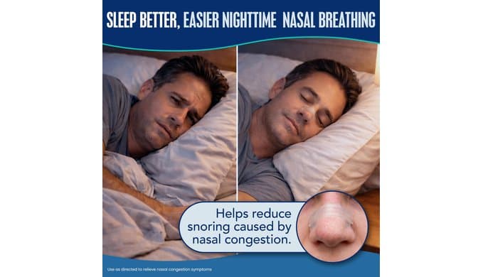 Breathe Right Nasal Strips, Extra Strength, Nasal Congestion, Clear, 44ct thumbnail 3