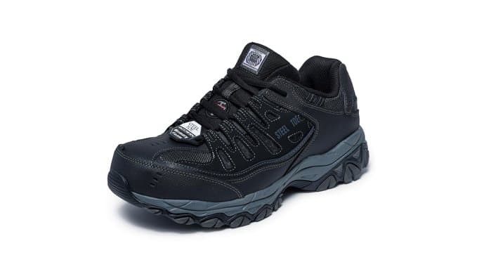 Skechers Men's Cankton Steel Toe Lace Up thumbnail 1
