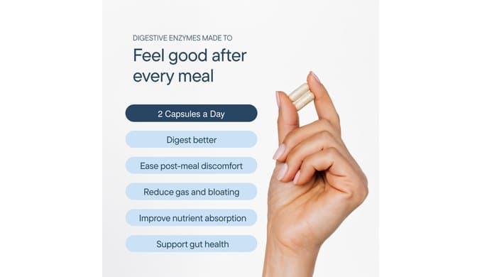 Zenwise Health Digestive Enzymes, Probiotics, for Gut Health Bloat - 180 CT thumbnail 4