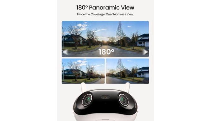 REOLINK Elite Pro WiFi, 16MP Outdoor Security Camera, 180° Panoramic View thumbnail 3