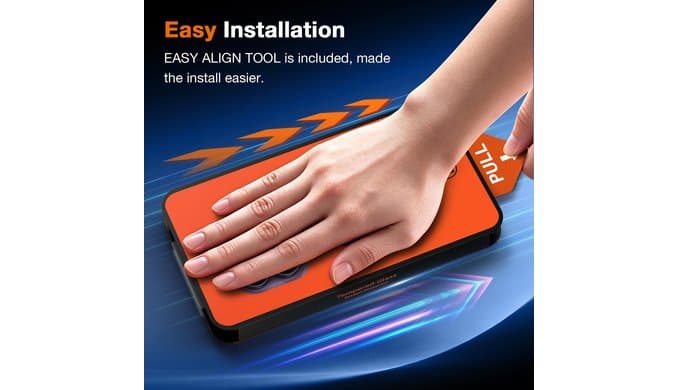LK for iPhone 17 Screen Protector, 1-Step Install [Auto-Dust] Smartwatch thumbnail 5