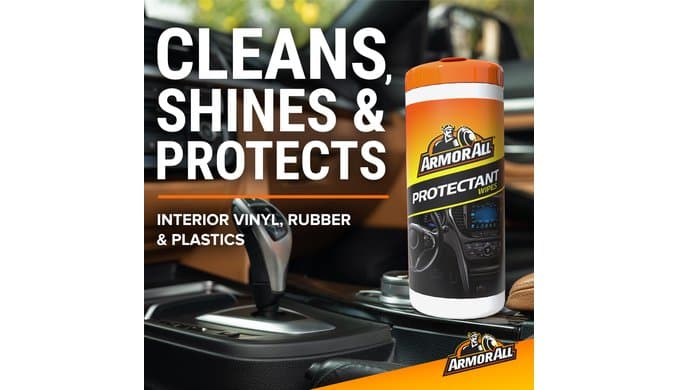 Armor All Car Cleaning Wipes, 90 Ct - Interior, Protectant & Glass Wipes thumbnail 4