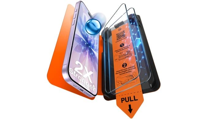 LK for iPhone 17 Screen Protector, 1-Step Install [Auto-Dust] Smartwatch thumbnail 1