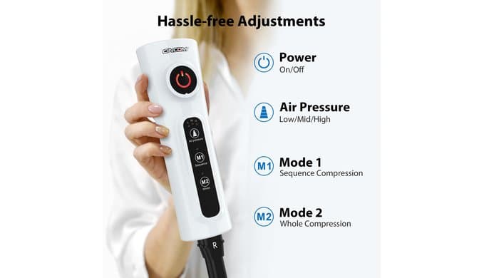 CINCOM Leg Massager for Circulation and Pain Relief FSA - HSA thumbnail 3