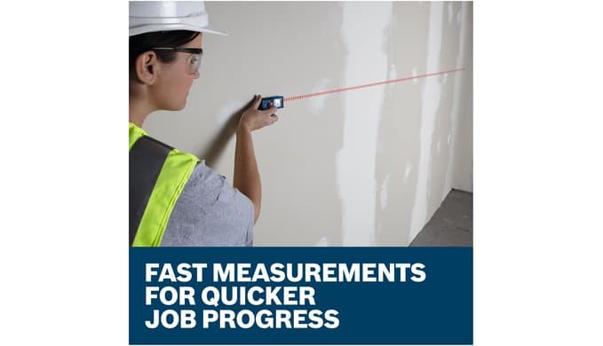 Bosch GLM165-40 Blaze Pro 165 Ft. Laser Measure, Laser Measuring Tool thumbnail 5