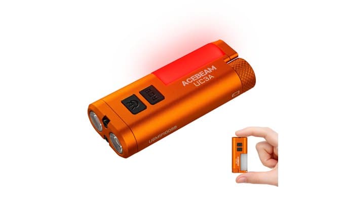 ACEBEAM UC3A EDC AAA Flashlight, 900 High Lumens Multi-Light Source Light thumbnail 1