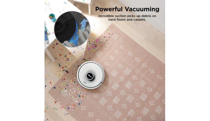 Shark AI Ultra Robot Vacuum, 60-Day Self-Emptying Base, Black, AV2511AE thumbnail 2