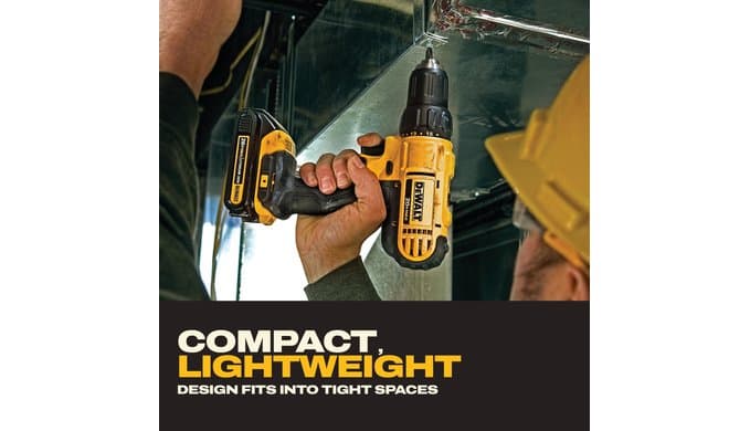 DEWALT 20V MAX Drill and Impact Driver (DCK240C2) thumbnail 5