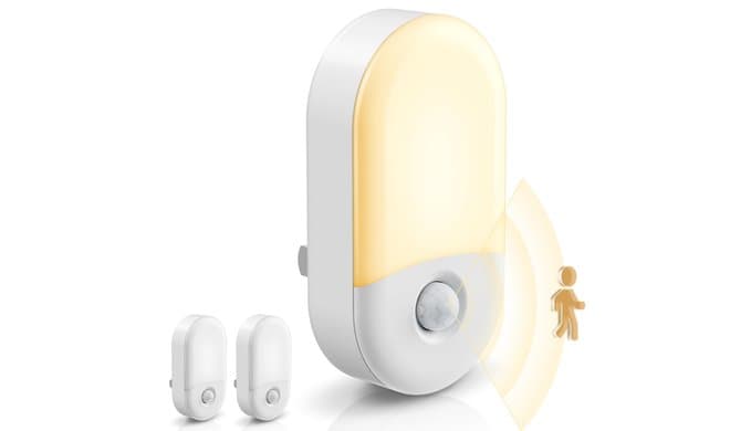 L LOHAS LED Motion Sensor Night Light, Motion Sensor Light Indoor, 30/60LM thumbnail 1