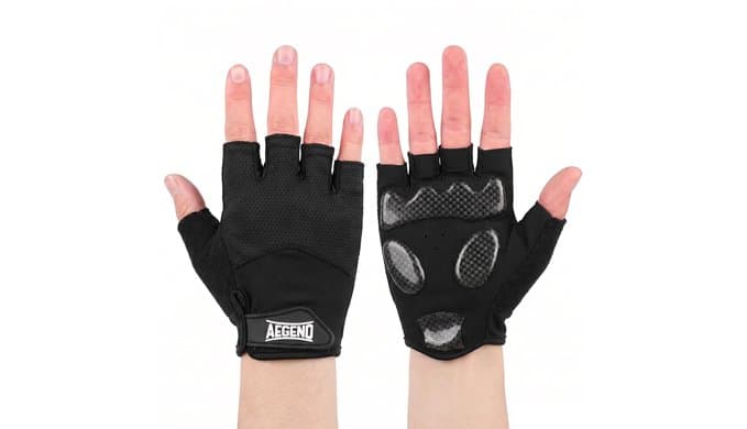 Aegend Leather Gloves for Men, Soft Warm Lining Full Hand Touchscreen Winter Gift Thermal thumbnail 2