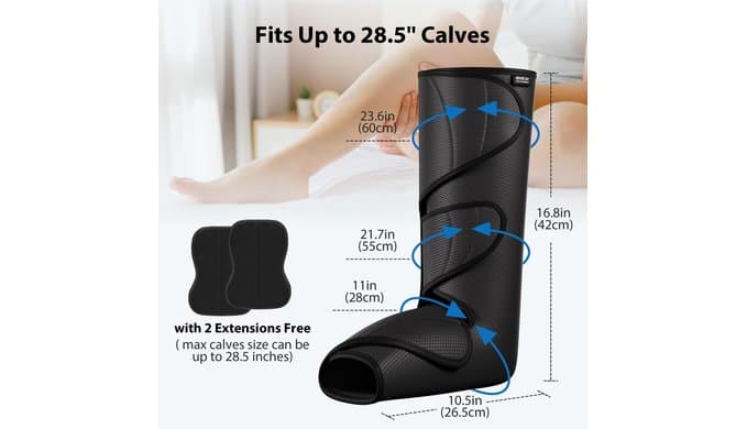 CINCOM Leg Massager for Circulation and Pain Relief FSA - HSA thumbnail 4