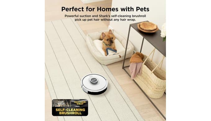 Shark AI Ultra Robot Vacuum, 60-Day Self-Emptying Base, Black, AV2511AE thumbnail 4