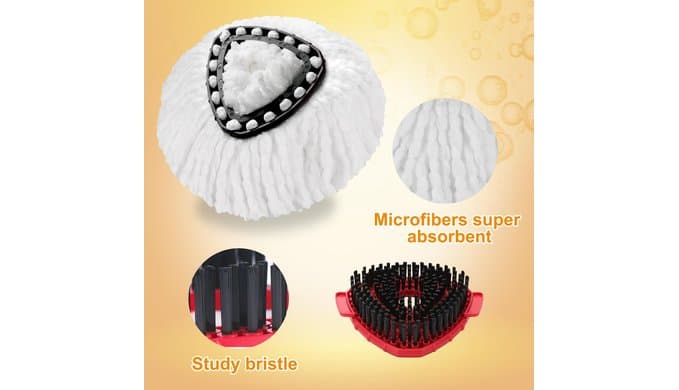 7 Pack Mop Replace Head for Ocedar Spin Mop Replacements Scrubber thumbnail 4