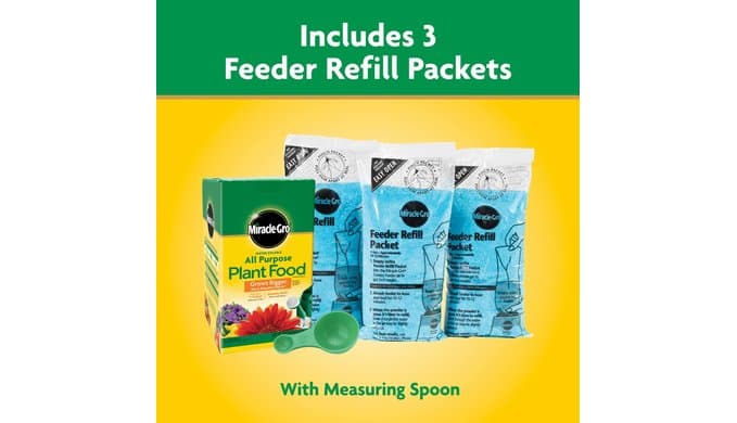 Miracle-Gro Water Soluble All Purpose Plant Food, 3 lb. thumbnail 2