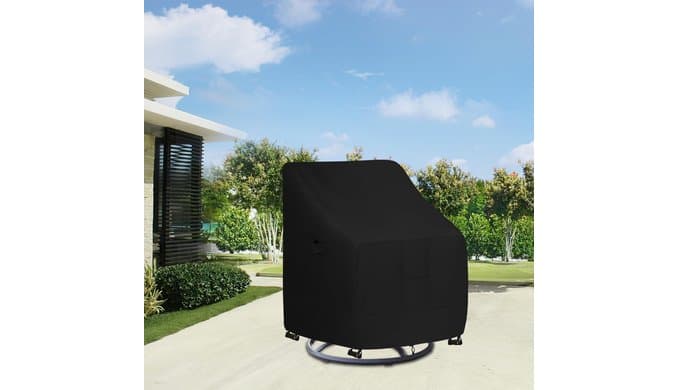 Easy-Going Waterproof Outdoor Swivel Chair Cover, 2 Pack-33Wx35Dx38.5H inch thumbnail 2