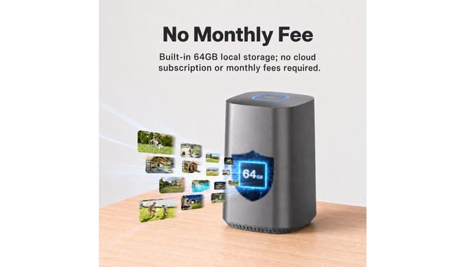 SEHMUA Security Cameras Wireless Outdoor Kit, No Monthly Fee, Local Storage thumbnail 2