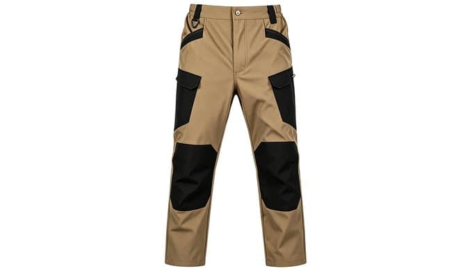 Men's Tactical Pants Water Proof Utility Ripstop Cargo Work Pants thumbnail 5