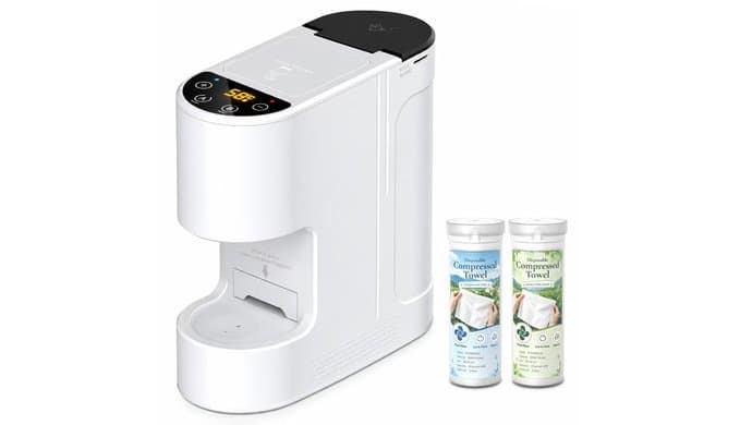Towel Warmer for Bathroom & Spa,BEQOOL Hot Face Towel Dispenser Machine thumbnail 1