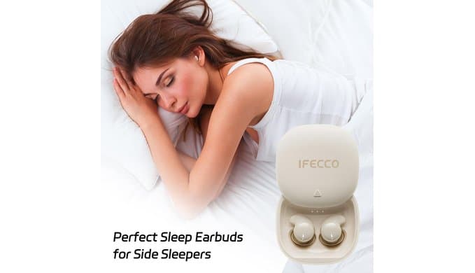IFECCO Sleep Earbuds for Side Sleepers with Noise Blocking thumbnail 3