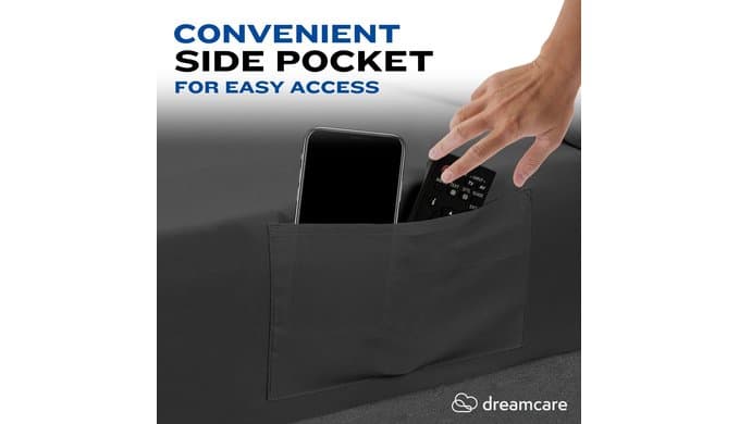 DREAMCARE King Size Sheets Set - King - Extra Deep - Gray thumbnail 5