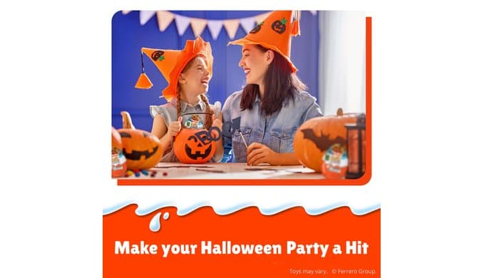 Kinder Joy Eggs, Halloween Party Favors for Kids, Treat and Toy, 6 Count thumbnail 3