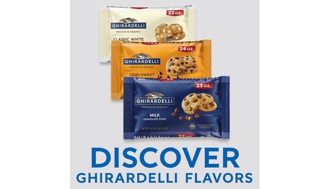 GHIRARDELLI Milk Chocolate Baking Chips, 23 oz thumbnail 4
