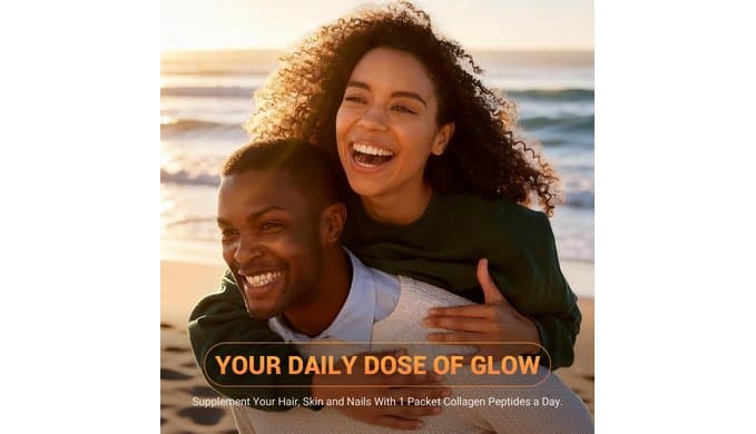 Hydrolyzed Collagen Peptides, Supports Hair, Skin, Nails, Joints & Bones thumbnail 3