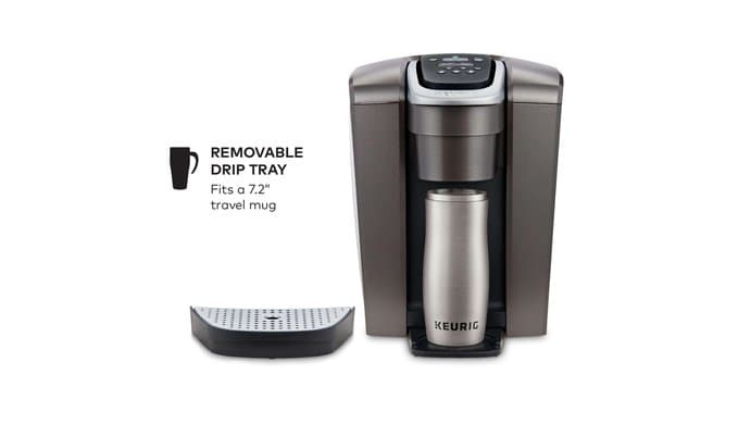 Keurig K-Elite Single Serve K-Cup Pod Coffee Maker, Brushed Slate thumbnail 4