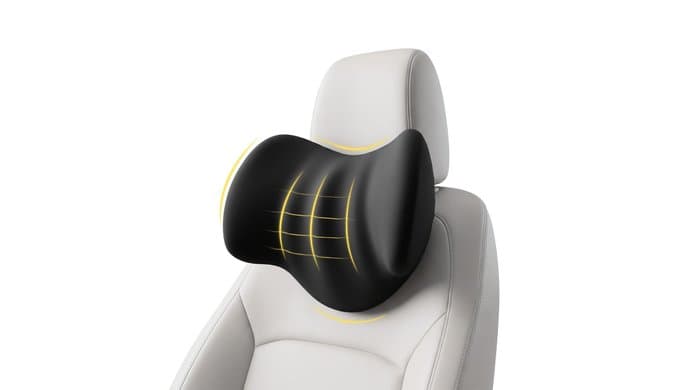 Car Headrest Pillow for Drivers: 100% Memory Foam thumbnail 1