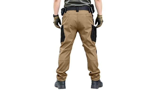 Men's Tactical Pants Water Proof Utility Ripstop Cargo Work Pants thumbnail 4