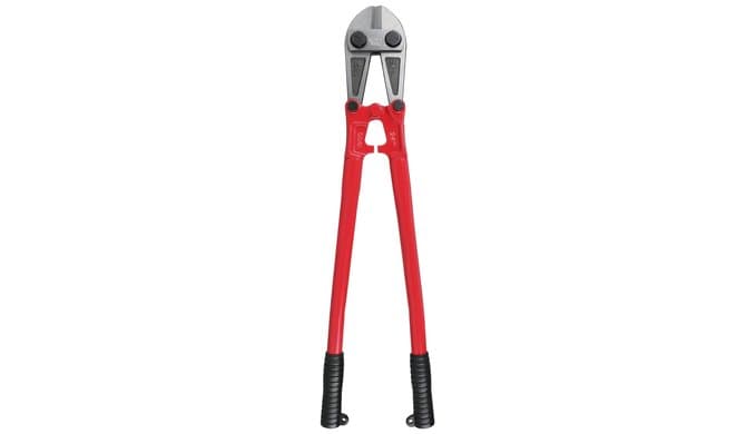 Olympia Tools 24" Bolt Cutter with Drop Forged Alloy Steel and Ergonomic Grip Rubber Handles for for Cutting Fence, Steel Wire, Chain, Screws, Rivet thumbnail 1